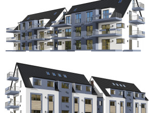 german house 3 3D 모델