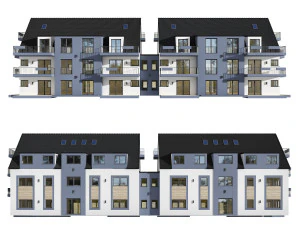 german house 3 3D Model