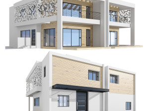house in israel Modelo 3D