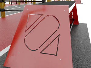 workout street sport scs-202 3D Model