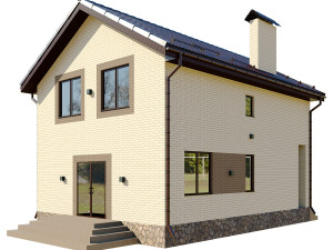 cottage 1 3D Модель
