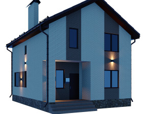 cottage 1 3D Модель