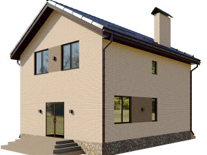 cottage 2 3D Model