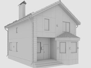 cottage 2 3D Model