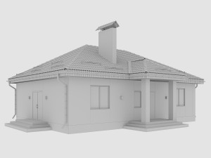 cottage 3 Modello 3D
