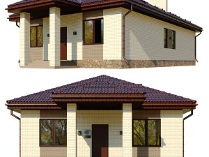 casetta 4 Modello 3D