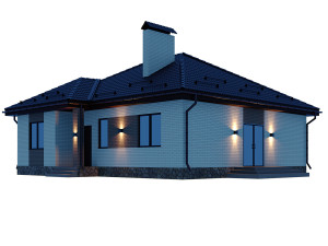 cottage 5 Modelo 3D