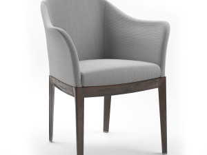 giorgetti normal chair gray 3D 模型