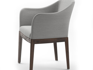 giorgetti normal chair gray 3D 模型