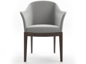 giorgetti normal chair gray 3D 模型