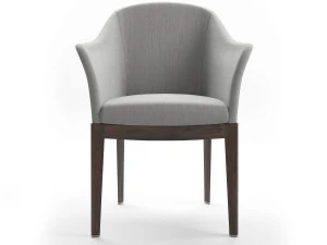 giorgetti normal chair gray 3D Model