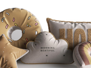 Pillows Collection 3D Model