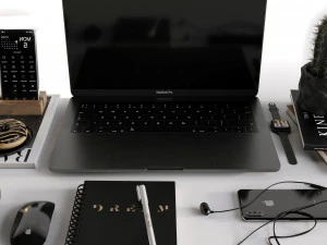 3D Workplace Collection 2 3D Model