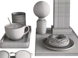 3D Workplace Collection 2 3D Model