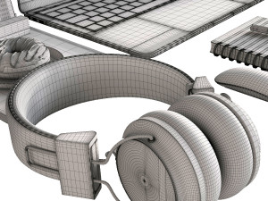 3D Workplace Collection 2 3D Model