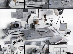 Workplace Collection 1 3D Model