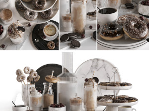 CoffeeDonuts Modelo 3D