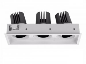 triple recessed luminaire twist 3-30 3D 모델