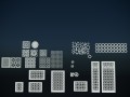 islamic patterns pack 3D Model