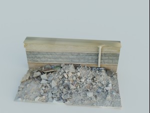 building materials waste 3D Model