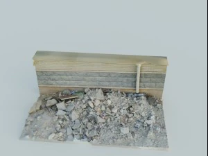 building materials waste 3D Model