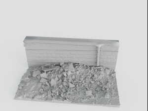 building materials waste 3D Model