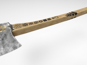 Axe collection 3D Model