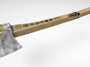 Axe collection 3D Model