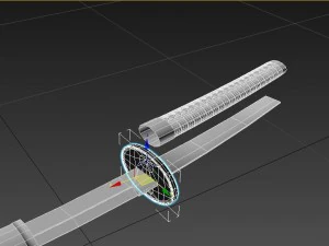 katana sword 3D Model