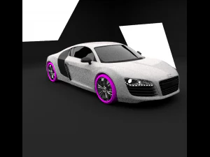 audi r-8 3D Model