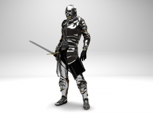 knight 3D 모델