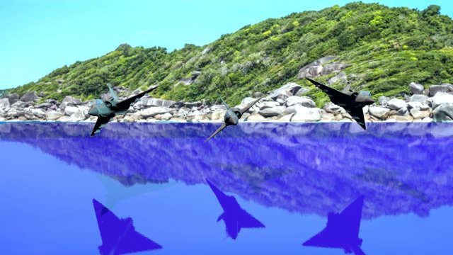 flight of fighters Model 3D .c4d .max .obj .3ds .fbx .stl .blend 