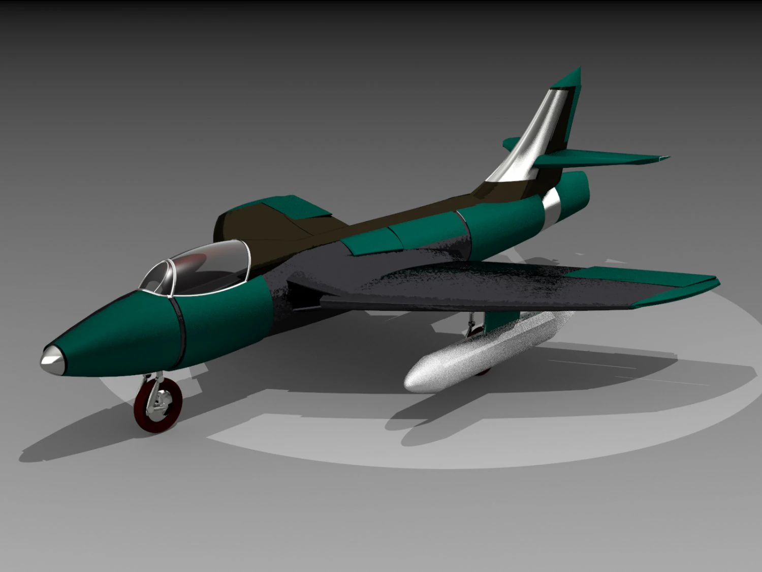 hawe hunter 3D Model .c4d .max .obj .3ds .fbx .stl .blend 