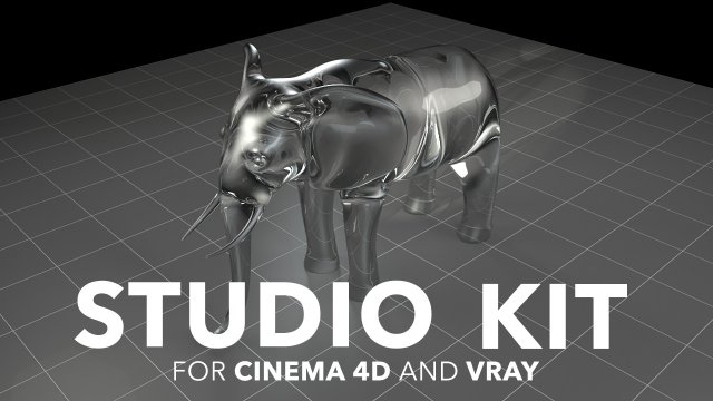 studio kit for cinema 4d and vray 3d 3D-Modell .c4d .max .obj .3ds .fbx .stl .blend 