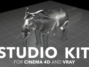 studio kit for cinema 4d and vray 3d 3D 모델