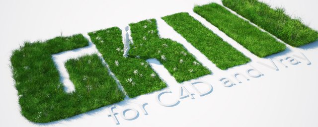 grass kit iii for c4d and vray 3 Modelo 3D .c4d .max .obj .3ds .fbx .stl .blend 