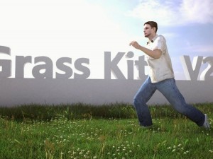 grass kit v2 for cinema 4d and vray -- free Modello 3D