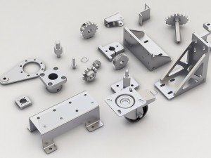 engineering parts 3d 3D 모델