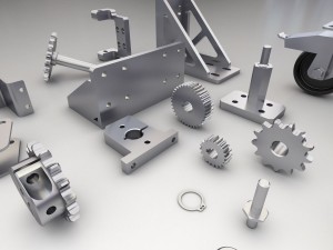 engineering parts 3d Model 3D