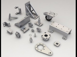 engineering parts 3d Model 3D