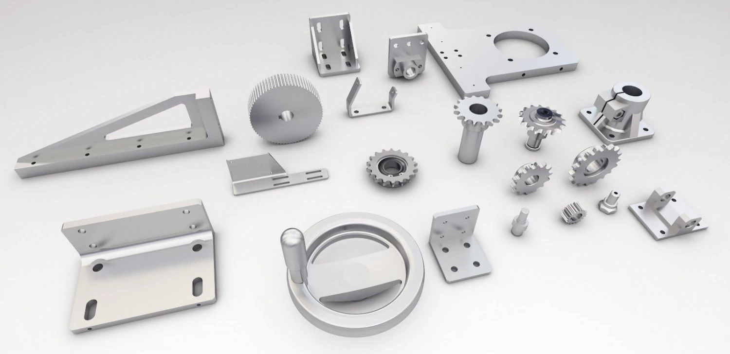 engineering parts v2 3D Model .c4d .max .obj .3ds .fbx .stl .blend 