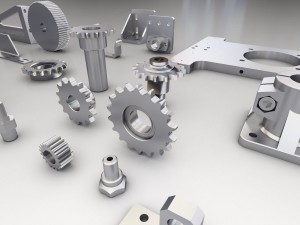engineering parts v2 3D 模型