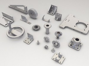 engineering parts v2 3D 模型
