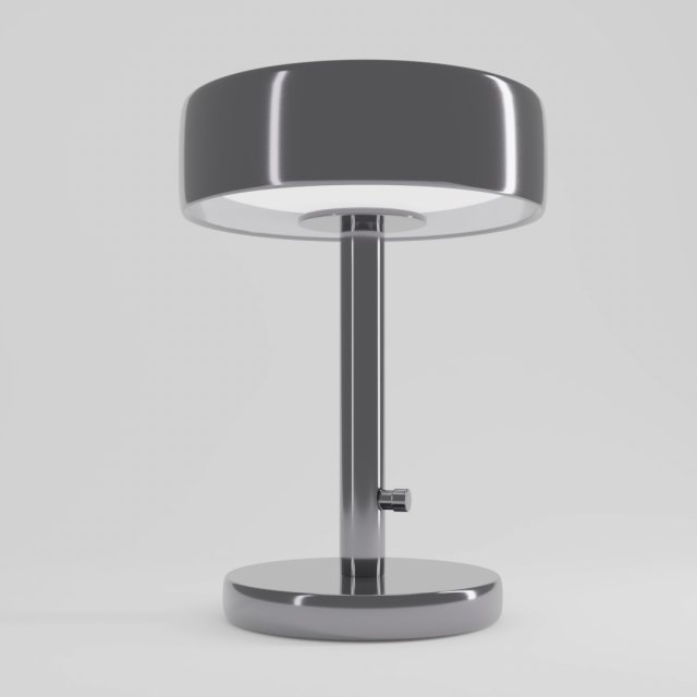 chrome lamp Modelo 3D .c4d .max .obj .3ds .fbx .stl .blend 