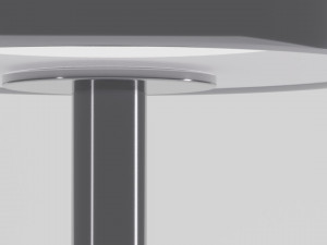chrome lamp Modelo 3D