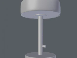 Chromlampe 3D Modell
