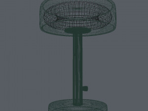 chrome lamp Modelo 3D