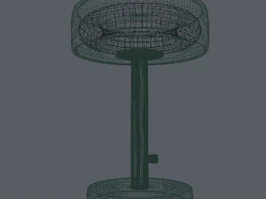 Chromlampe 3D Modell