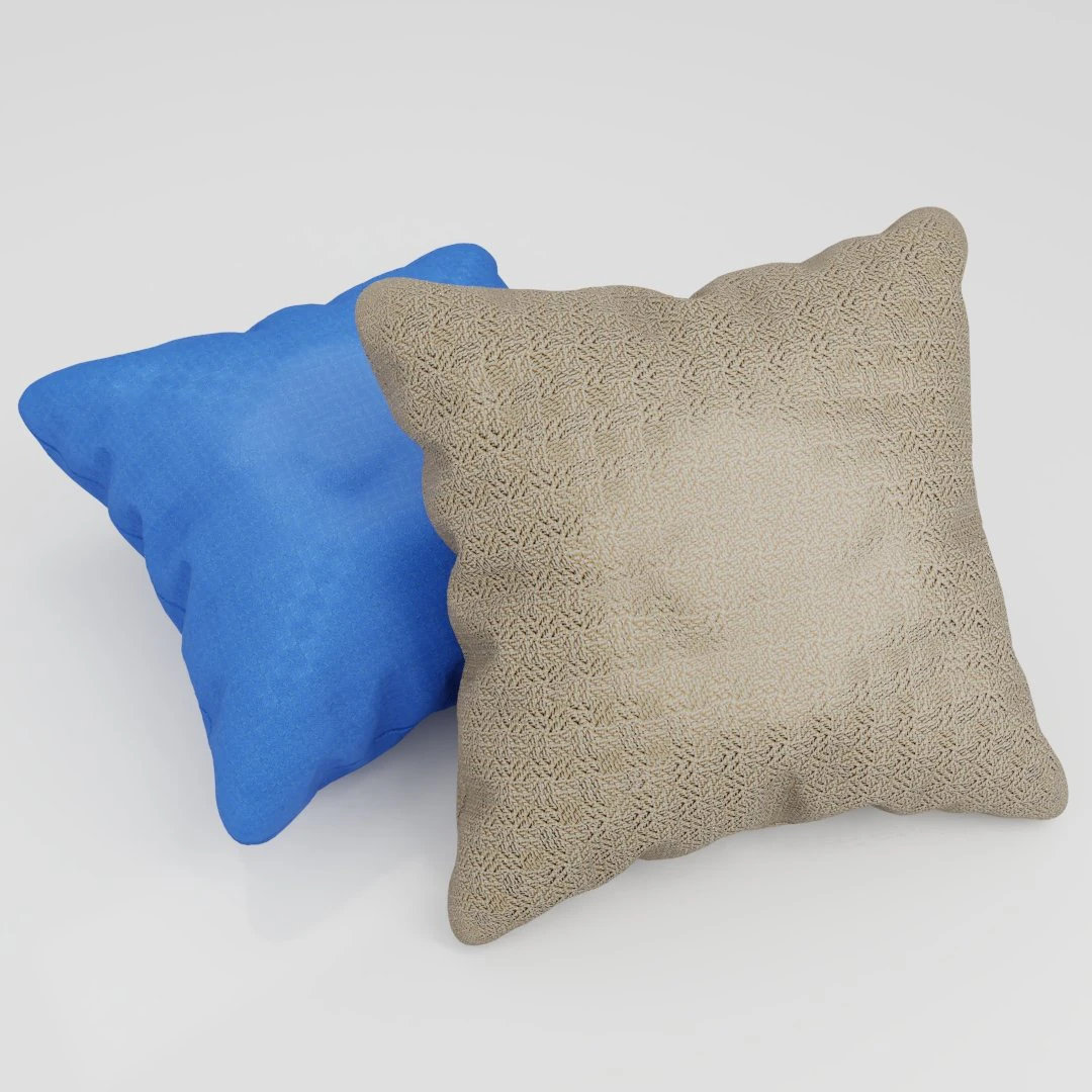 3d cushions 3D Model .c4d .max .obj .3ds .fbx .stl .blend 
