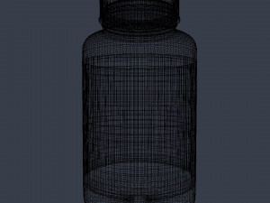 3d medicine container Modelo 3D